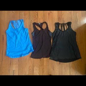 LOT OF 3 CALIA TANKS